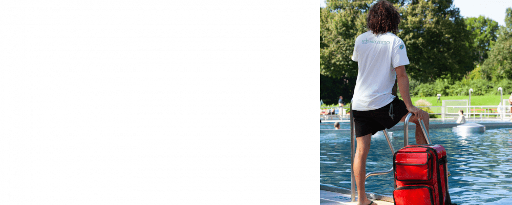 Rettungsschwimmer Sommersaison 2026 Schwimmbad